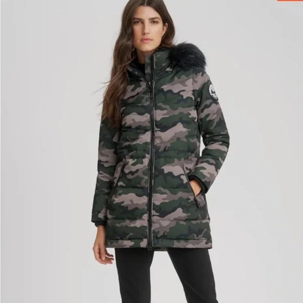 Brand new Arctic Expedition Women's Down Coat with removable faux fur hood